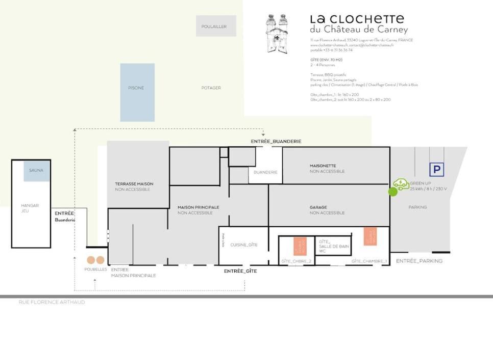 Gite - La Clochette Lugon et l'Ile du Carney Екстер'єр фото
